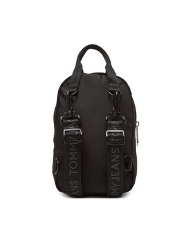 Tommy Jeans Plecak Tjw Daily 2 Ways Backpack AW0AW17577 Czarny. Kolor: czarny. Materiał: materiał