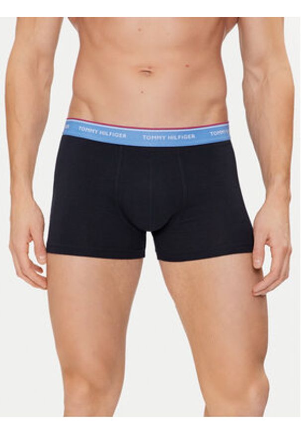 TOMMY HILFIGER - Tommy Hilfiger Komplet 3 par bokserek UM0UM01642 Granatowy. Kolor: niebieski. Materiał: bawełna