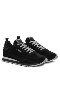 Iceberg Sneakersy IU185305 Czarny. Kolor: czarny. Materiał: skóra, zamsz #2