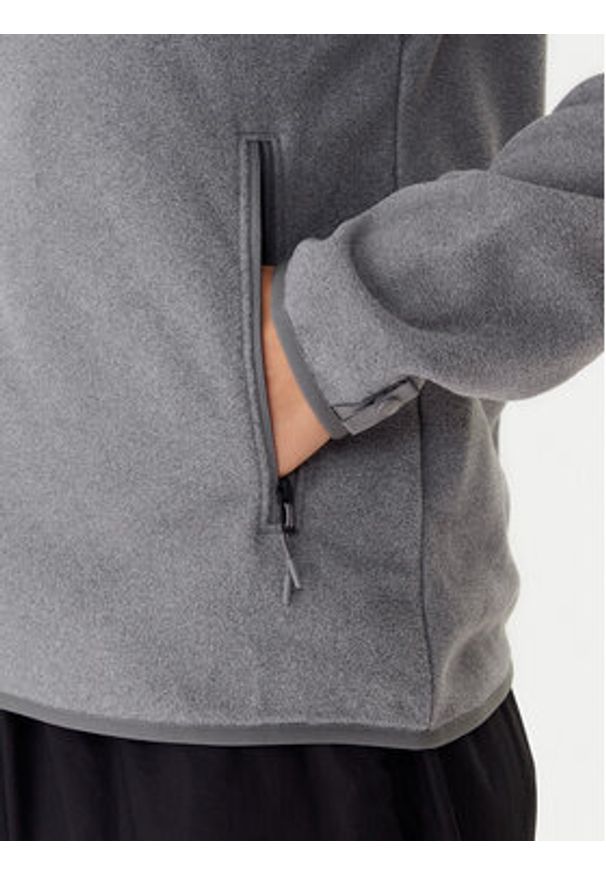The North Face Polar Glacier NF0A8D2F Szary Regular Fit. Kolor: szary. Materiał: syntetyk