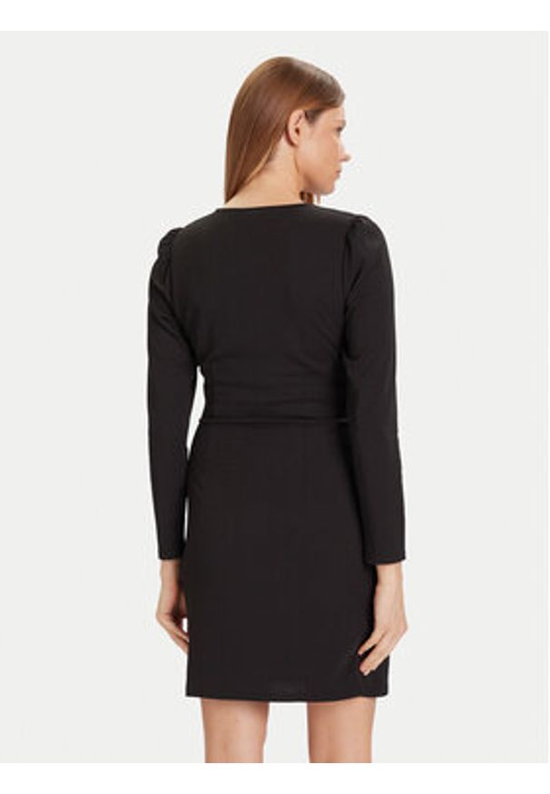 Morgan Sukienka koktajlowa 242-RJIMY Czarny Slim Fit. Kolor: czarny. Materiał: syntetyk. Styl: wizytowy