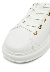 Karl Lagerfeld - KARL LAGERFELD Sneakersy Kapri KL62539M Biały. Kolor: biały. Materiał: skóra