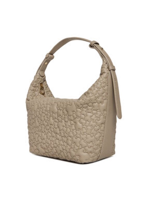 Tous - TOUS Torebka Puffy Bear 2002304943 Beżowy. Kolor: beżowy. Materiał: skórzane