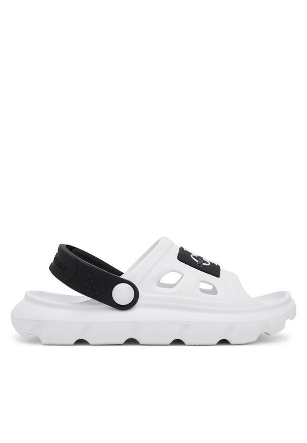 Sandały Calvin Klein Jeans. Kolor: biały