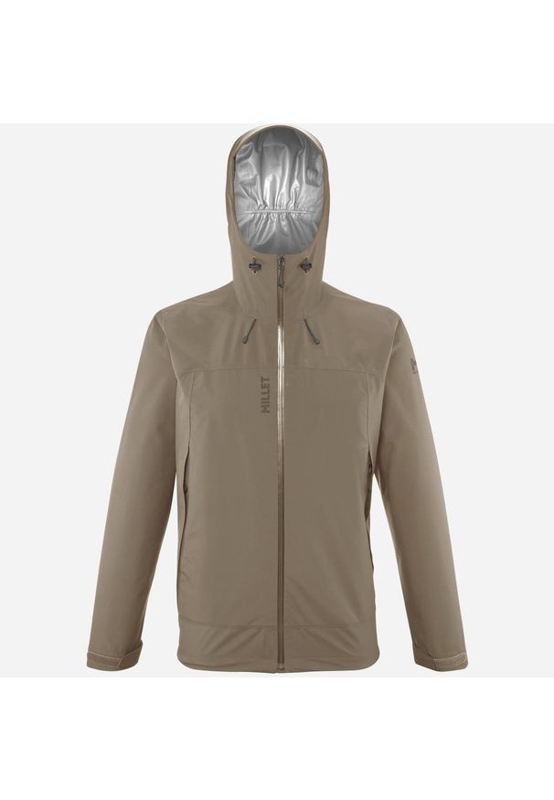 Millet - Kurtka z membraną męska MILLET M Mungo Ii Gore-Tex 2.5L ultralekka. Kolor: beżowy. Technologia: Gore-Tex. Sport: turystyka piesza