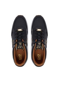 EA7 Emporio Armani Sneakersy 7X000648 AF15588 MC021 Czarny. Kolor: czarny. Materiał: skóra #3