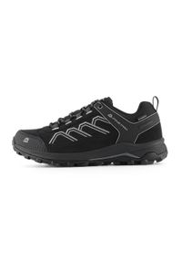 ALPINE PRO - Buty niskie turystyczne unisex Alpine Pro Gimie. Kolor: czarny. Materiał: skóra. Szerokość cholewki: normalna. Sport: turystyka piesza