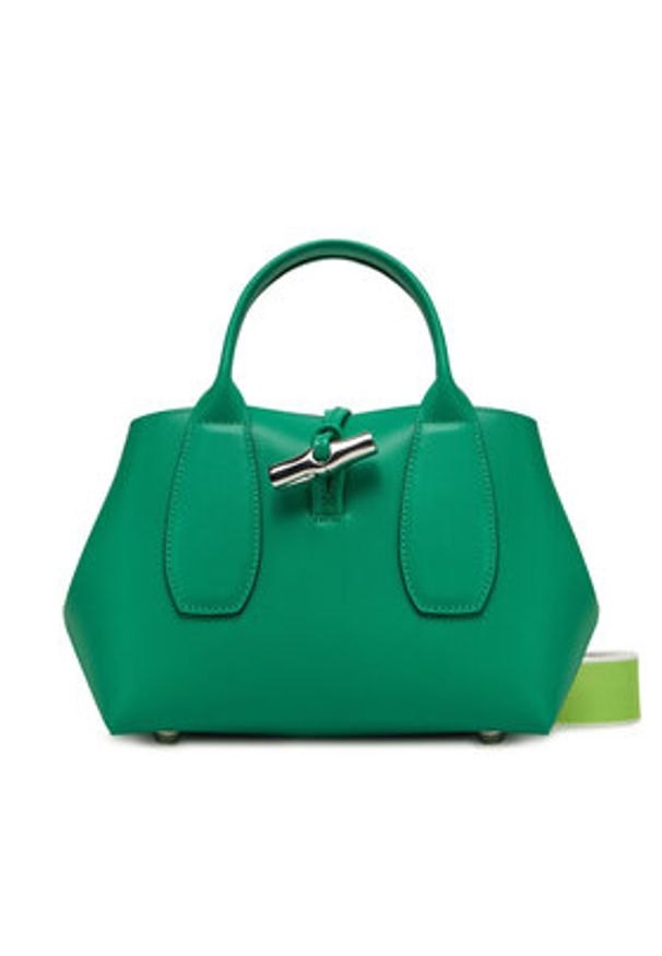 Longchamp Torebka 10095HCN Zielony. Kolor: zielony. Materiał: skórzane