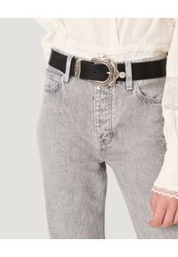 IRO - Szare jeansy Deen. Stan: podwyższony. Kolor: szary #3