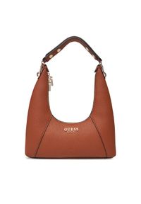 Guess Torebka Calista HWBG73 34170 Brązowy. Kolor: brązowy. Materiał: skórzane