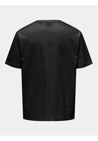 Only & Sons T-Shirt 22028766 Czarny Relaxed Fit. Kolor: czarny. Materiał: bawełna #7