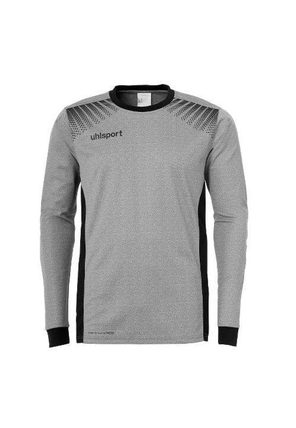 UHLSPORT - Koszulka bramkarska Uhlsport Goal enfant manches longues. Kolor: czarny, szary, wielokolorowy. Materiał: materiał. Długość rękawa: długi rękaw. Długość: długie. Sport: fitness