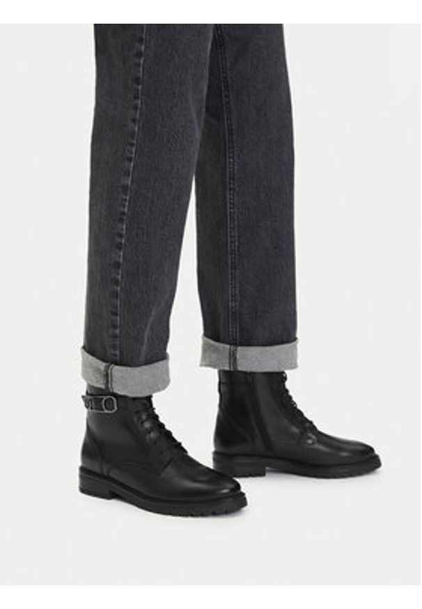 Lasocki Trzewiki CEO-WB-GINEVRA-34 Czarny. Kolor: czarny. Materiał: skóra