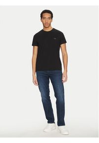 BOSS T-Shirt 50531401 Czarny Regular Fit. Kolor: czarny. Materiał: bawełna #4