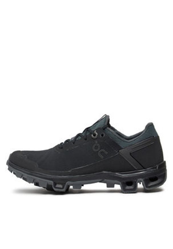 On Buty do biegania Cloudventure Peak 3499612 Czarny. Kolor: czarny. Materiał: skóra