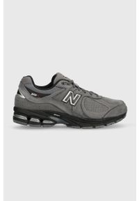 New Balance sneakersy M2002REH kolor szary. Nosek buta: okrągły. Zapięcie: sznurówki. Kolor: szary. Materiał: guma #1