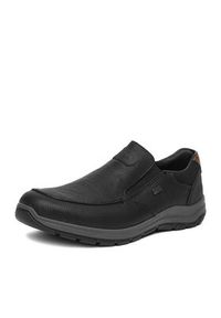 Rieker Półbuty 03651-00 Czarny. Kolor: czarny. Materiał: skóra #4