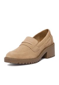 Lasocki Loafersy CEO-WB-RONA-33 Beżowy. Kolor: beżowy. Materiał: zamsz, skóra #5