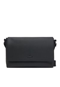 Lacoste Torba NH4645HC Czarny. Kolor: czarny. Materiał: skóra