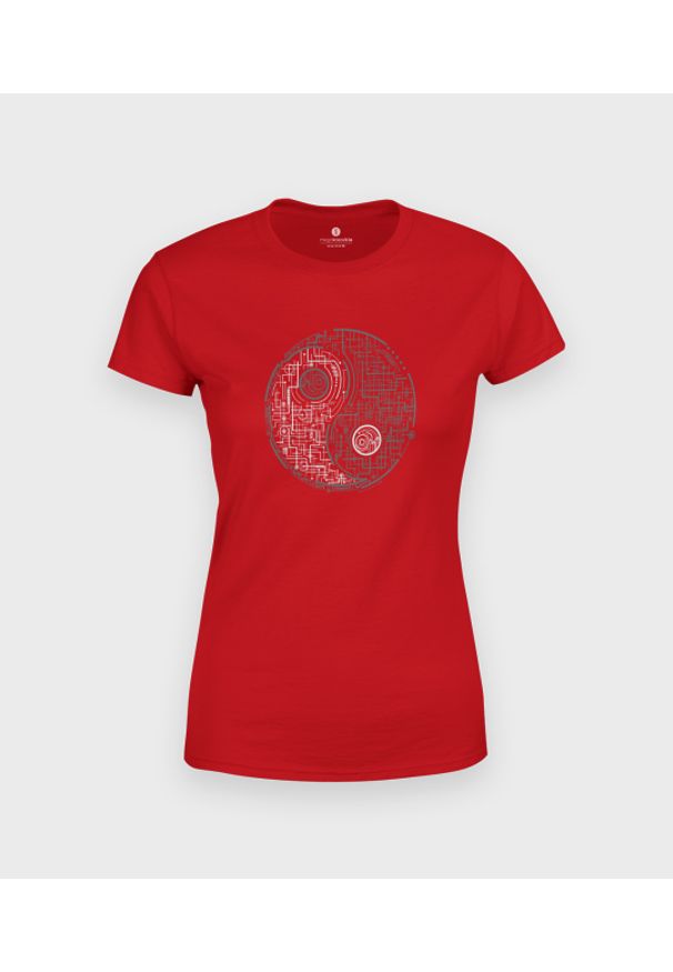 MegaKoszulki - Koszulka damska Electric Balance. Materiał: bawełna
