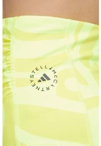 Adidas by Stella McCartney - adidas by Stella McCartney figi kąpielowe ciążowe kolor żółty. Stan: podwyższony. Kolekcja: moda ciążowa. Kolor: żółty. Materiał: materiał, dzianina, skóra #3