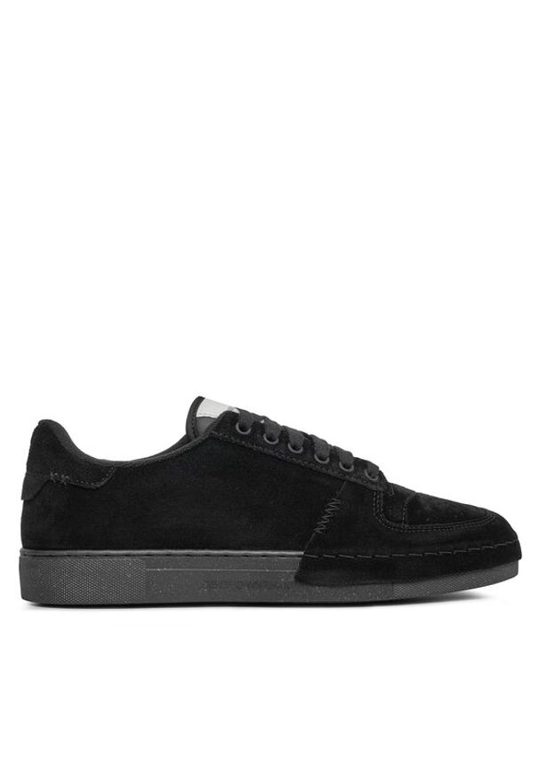 Emporio Armani Sneakersy X4X650 XR076 R926 Czarny. Kolor: czarny. Materiał: materiał