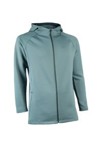 ELEMENTERRE - Kurtka z kapturem Élémenterre Knok. Typ kołnierza: kaptur. Kolor: wielokolorowy, szary, zielony. Sport: turystyka piesza #1