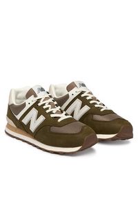 New Balance Sneakersy U5742RG Brązowy. Kolor: brązowy. Materiał: skóra #4