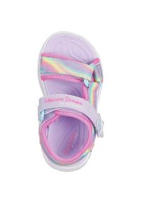 skechers - Sandały Skechers Unicorn Dreams Sanda, Dzieci. Kolor: różowy. Materiał: materiał