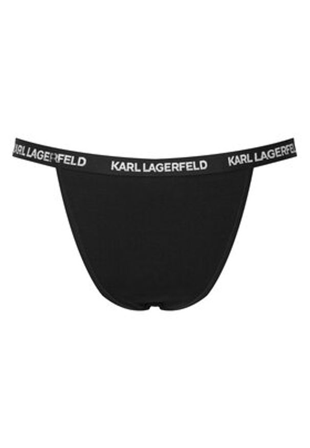 Karl Lagerfeld - KARL LAGERFELD Komplet fig brazylijskich B1W47032 Czarny. Kolor: czarny. Materiał: bawełna