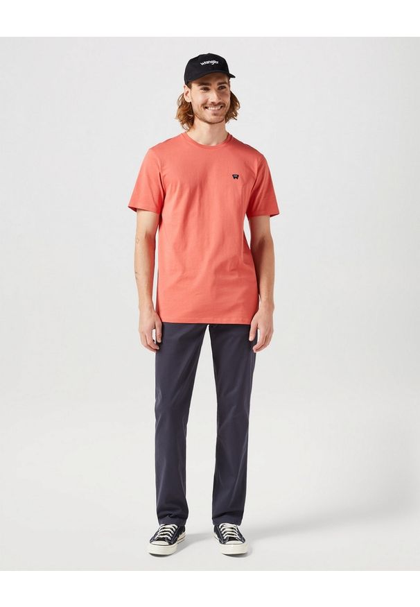 Wrangler - WRANGLER GREENSBORO MĘSKIE SPODNIE JEANSOWE DARK NAVY W112350878