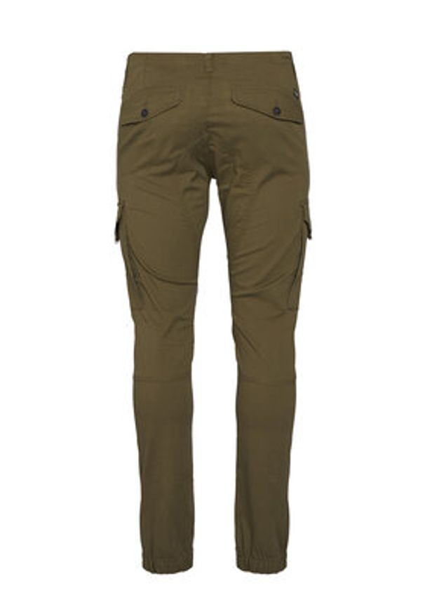 Jack & Jones Spodnie materiałowe Paul Flake 12141844 Zielony Tapered Fit. Kolor: zielony. Materiał: bawełna