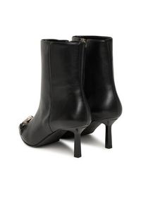 Hugo - HUGO Botki Katniss 50552728 Czarny. Kolor: czarny. Materiał: skóra #4