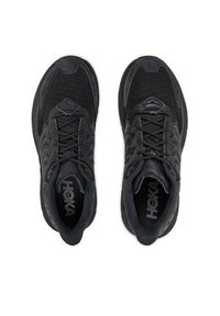 HOKA - Hoka Sneakersy Clifton LS 1141550 Czarny. Kolor: czarny. Materiał: skóra, zamsz