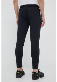 4f - 4F spodnie treningowe kolor czarny gładkie. Kolor: czarny. Materiał: materiał. Wzór: gładki #2