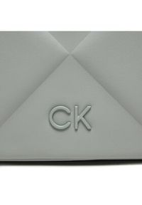 Calvin Klein Torebka Quilt K60K611759 Szary. Kolor: szary. Materiał: skórzane #3