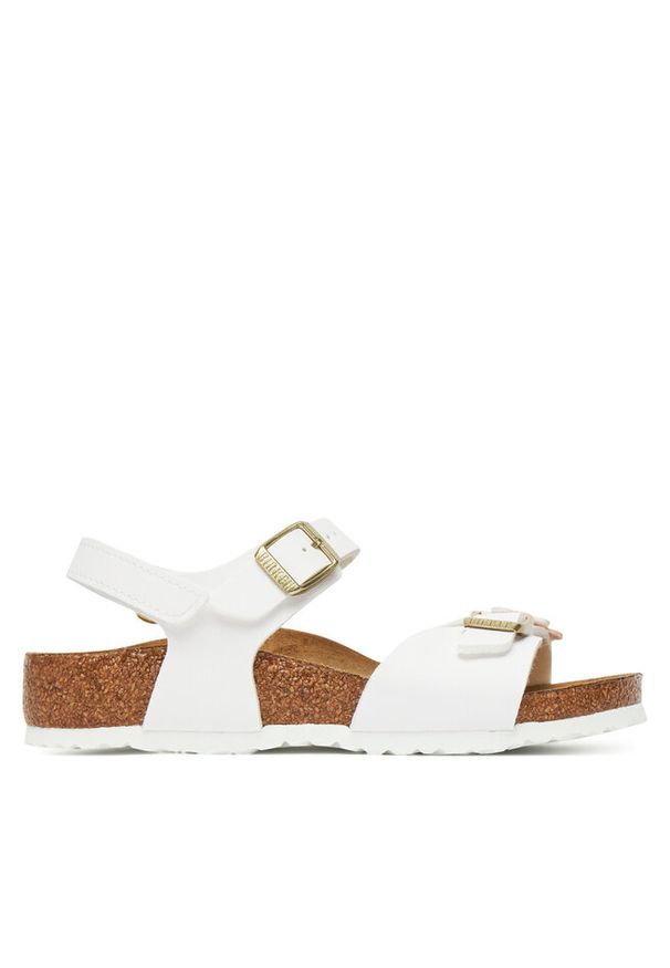 Sandały Birkenstock. Kolor: biały