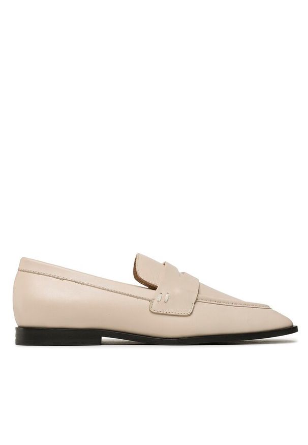 Gino Rossi - Mokasyny GINO ROSSI. Kolor: beżowy