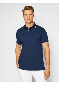 Polo Ralph Lauren Polo Classics 710842621003 Granatowy Slim Fit. Typ kołnierza: polo. Kolor: niebieski. Materiał: bawełna #1