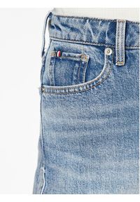 TOMMY HILFIGER - Tommy Hilfiger Szorty jeansowe Lyra WW0WW40213 Niebieski Regular Fit. Kolor: niebieski. Materiał: bawełna #5