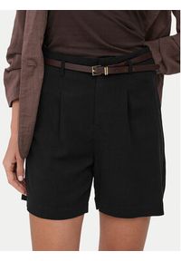 only - ONLY Szorty materiałowe Siesta 15367413 Czarny Regular Fit. Kolor: czarny. Materiał: wiskoza #7