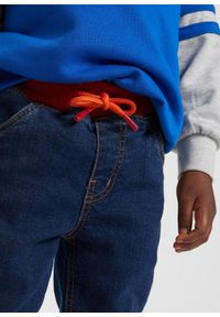bonprix - Dżinsy termiczne na podszewce z dżerseju, regular fit, straight. Kolor: niebieski #3