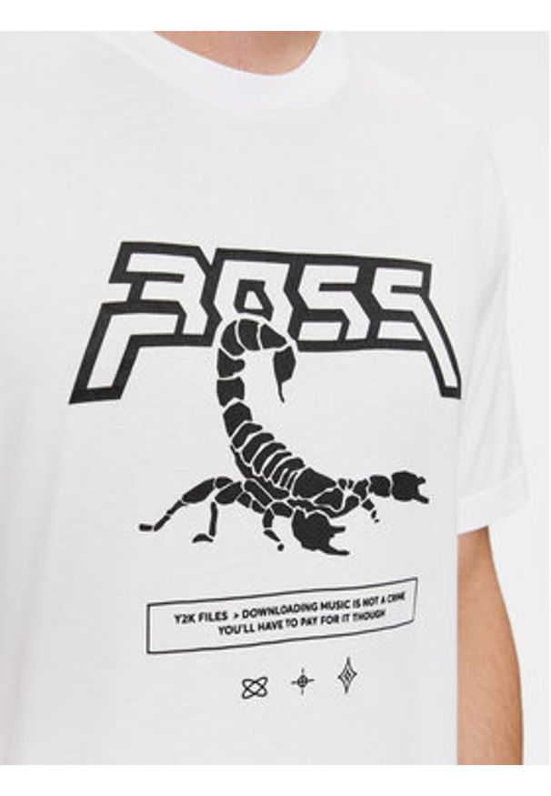 BOSS - Boss T-Shirt Tescorpion 50510648 Biały Regular Fit. Kolor: biały. Materiał: bawełna