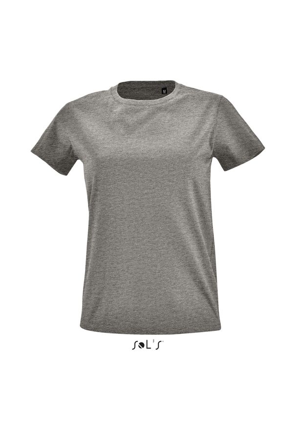 SOL'S - Koszulka damska Sol's Imperial Fit. Kolor: szary