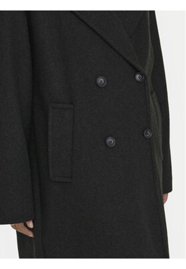 only - ONLY Płaszcz przejściowy Wembley 15307697 Szary Oversize. Kolor: szary. Materiał: syntetyk