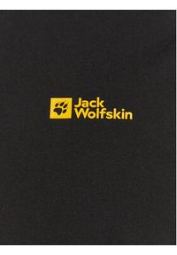 Jack Wolfskin T-Shirt Essential 1808382 Czarny Regular Fit. Kolor: czarny. Materiał: bawełna