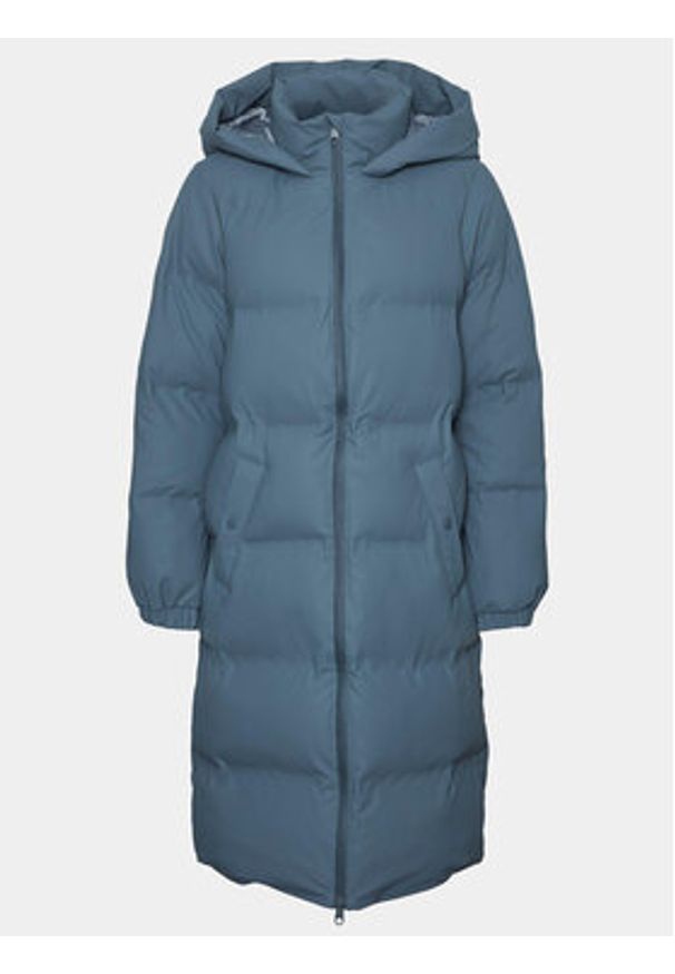 Vero Moda Curve Kurtka zimowa 10297285 Niebieski Regular Fit. Kolor: niebieski. Materiał: syntetyk. Sezon: zima