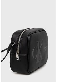 Calvin Klein Jeans torebka kolor czarny. Kolor: czarny. Rodzaj torebki: na ramię #5