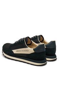 Armani Exchange Sneakersy XUX083 XV263 U395 Czarny. Kolor: czarny. Materiał: skóra, zamsz #3