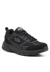 skechers - Skechers Sneakersy OAK CANYON VERKETTA 51898 BBK Czarny. Kolor: czarny. Materiał: skóra #4